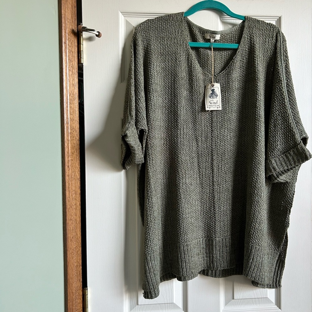 Elegant Khaki Sweater for Women